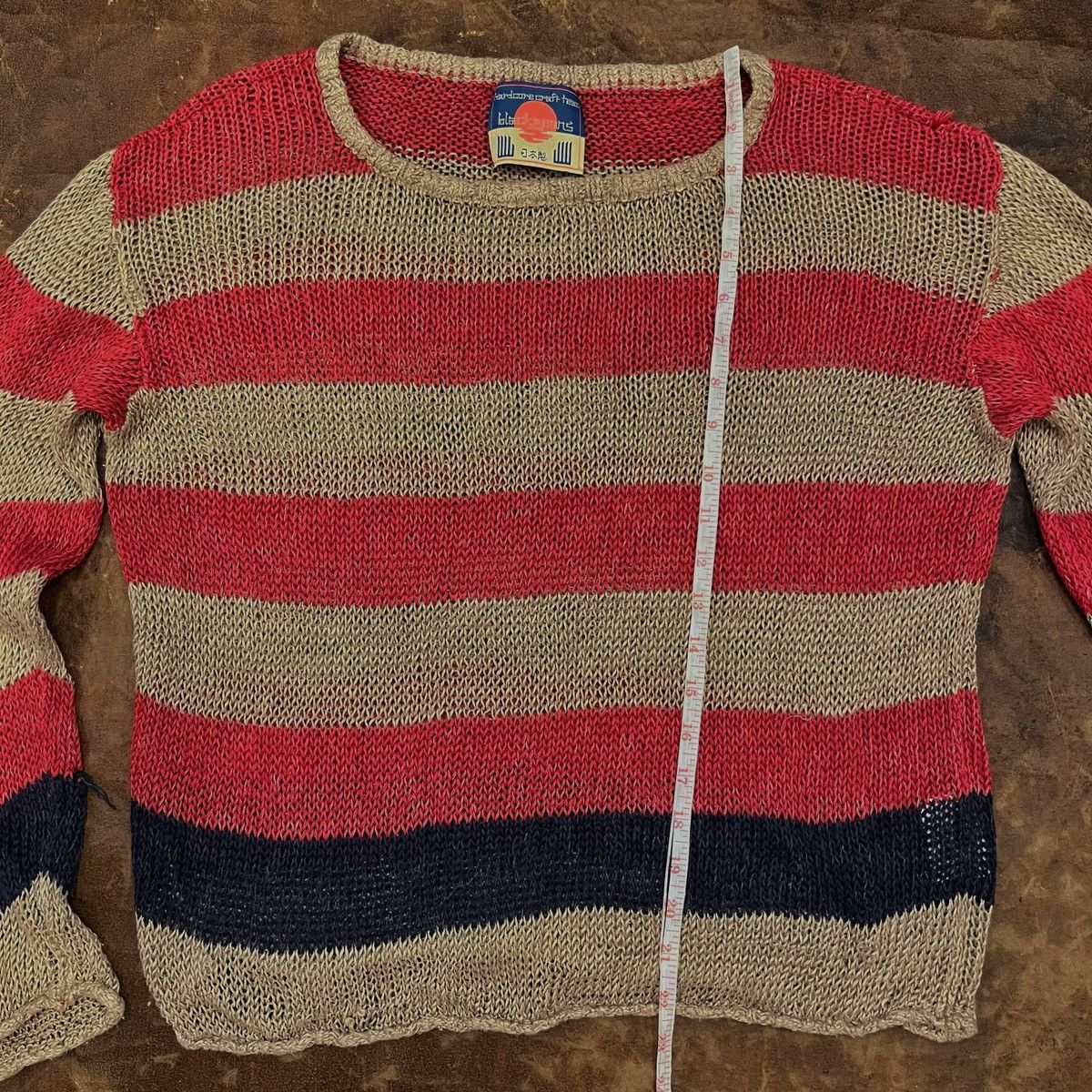 Blackmeans Blackmeans striped knit Size US M / EU 48-50 / 2 - 6 Thumbnail