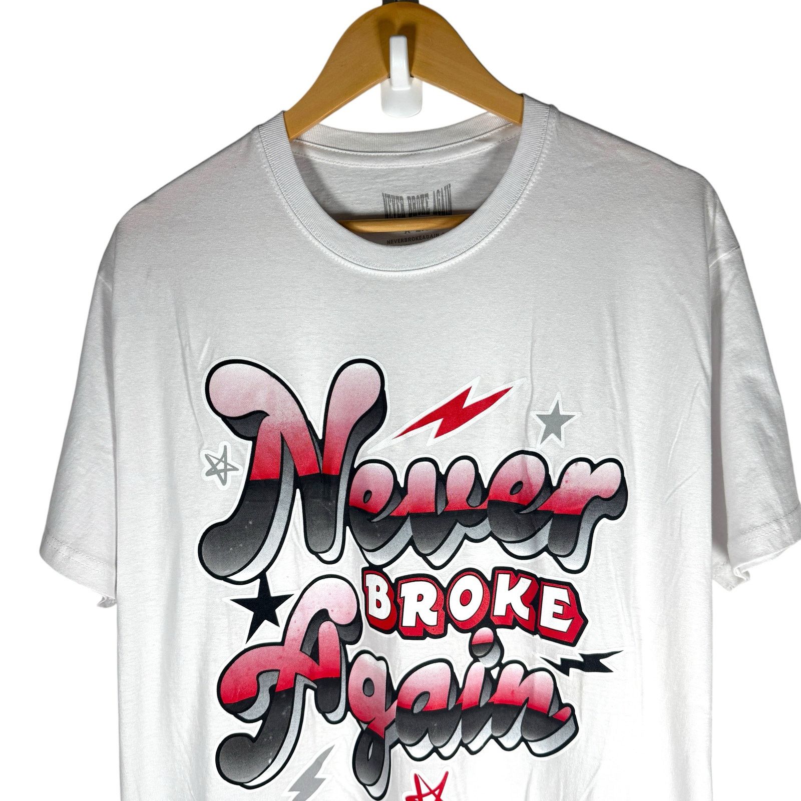 Other Never Broke Again Bubble Logo T-shirt Men’s XL - Streetwear Size US XL / EU 56 / 4 - 3 Thumbnail