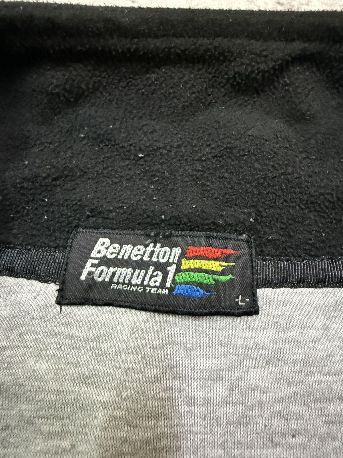 United Colors Of Benetton Benetton Formula 1 Racing Team Halfzipper Fleece Sweater Size US M / EU 48-50 / 2 - 7 Thumbnail
