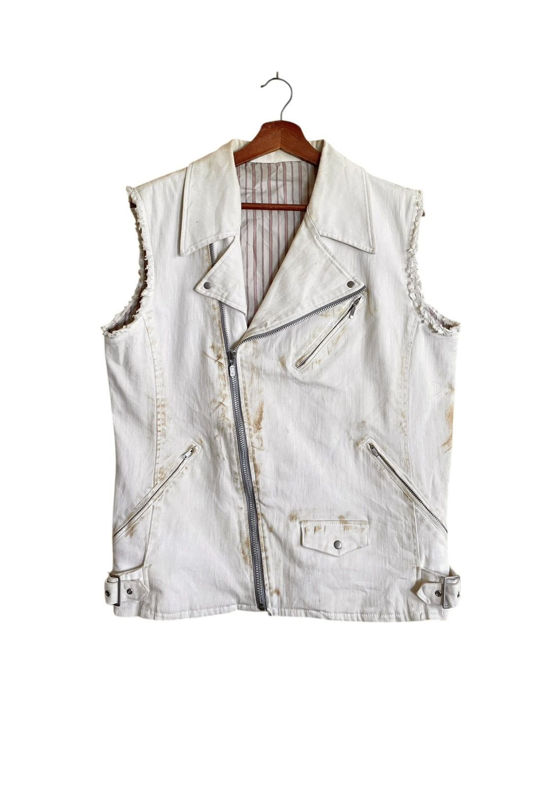 Tornado Mart Very Rare Vintage Tornado Mart Double Collar Jacket 2000s Size US M / EU 48-50 / 2 - 1 Thumbnail