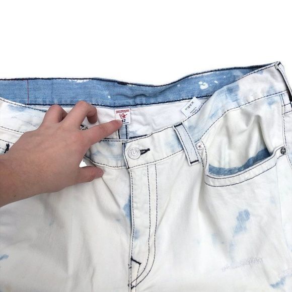 True Religion True Religion Jeans Size 42 STRAIGHT Blue/White Size US 42 / EU 58 - 7 Thumbnail