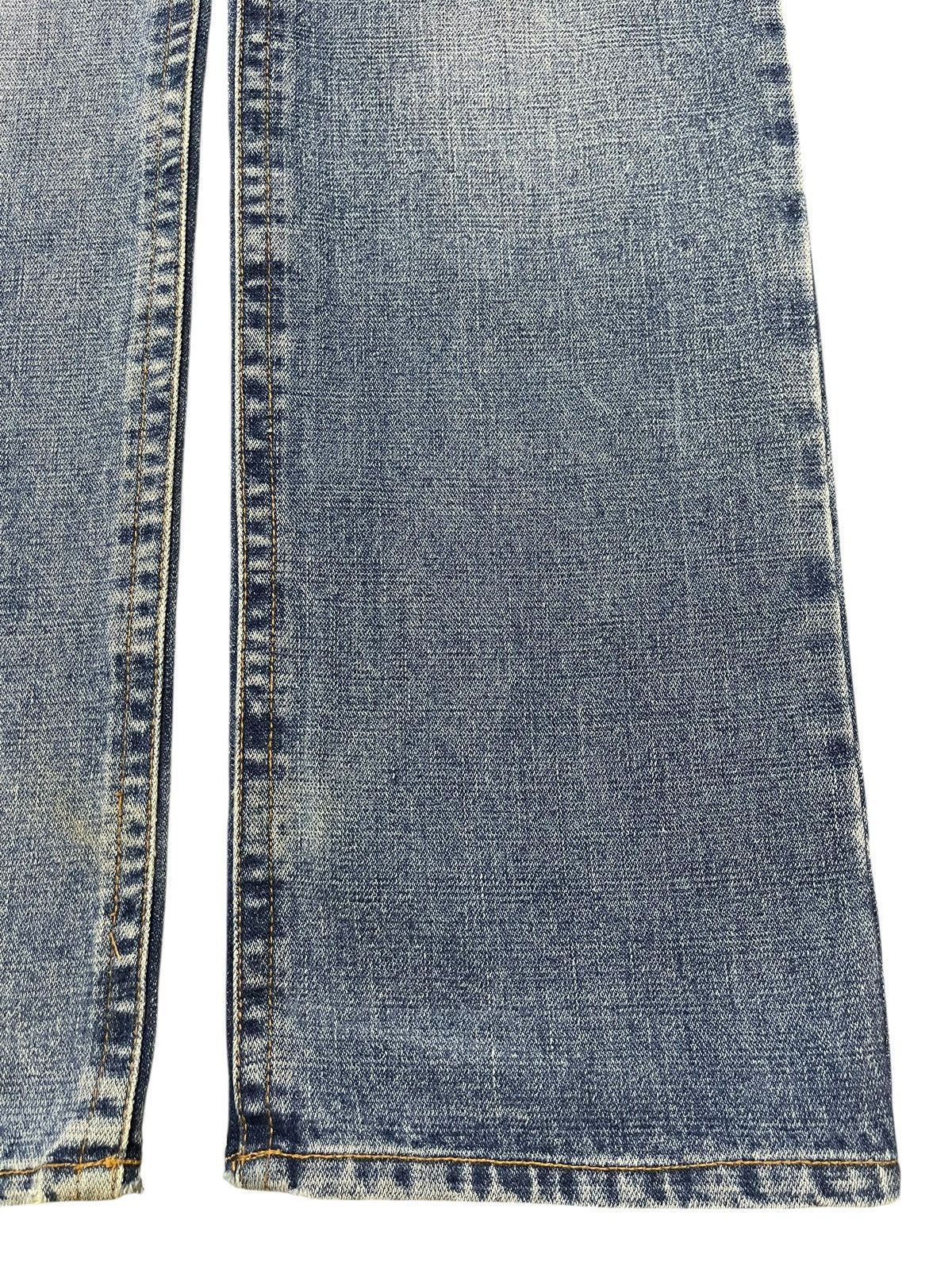Japanese Brand Vintage Japanese Brand Blue Faded Distressed Loose Jeans Size US 30 / EU 46 - 8 Thumbnail