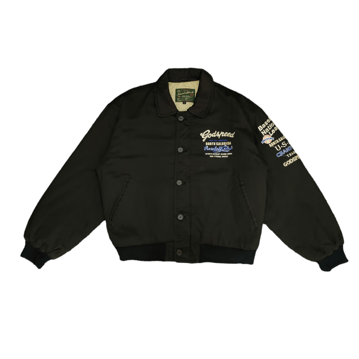 MLB 1990s North Calorina Baseball National Team Quilted Jacket Size US L / EU 52-54 / 3 - 1 Thumbnail