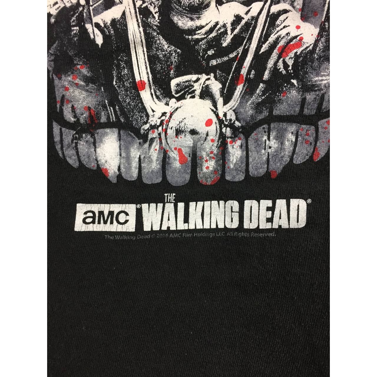 Vintage Vtg Y2K The Walking Dead Horror TV Series Promo Tee Size US L / EU 52-54 / 3 - 5 Thumbnail