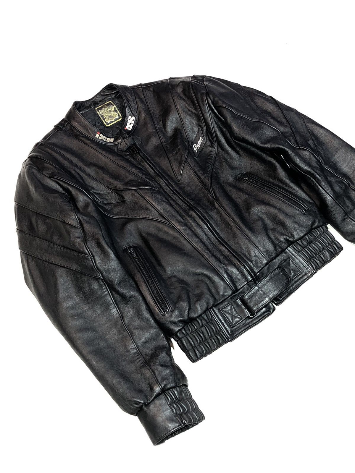 Ferrari × Honda × Yamaha IXS Motorcycle Leather Jacket Racing Vintage Size US M / EU 48-50 / 2 - 10 Thumbnail