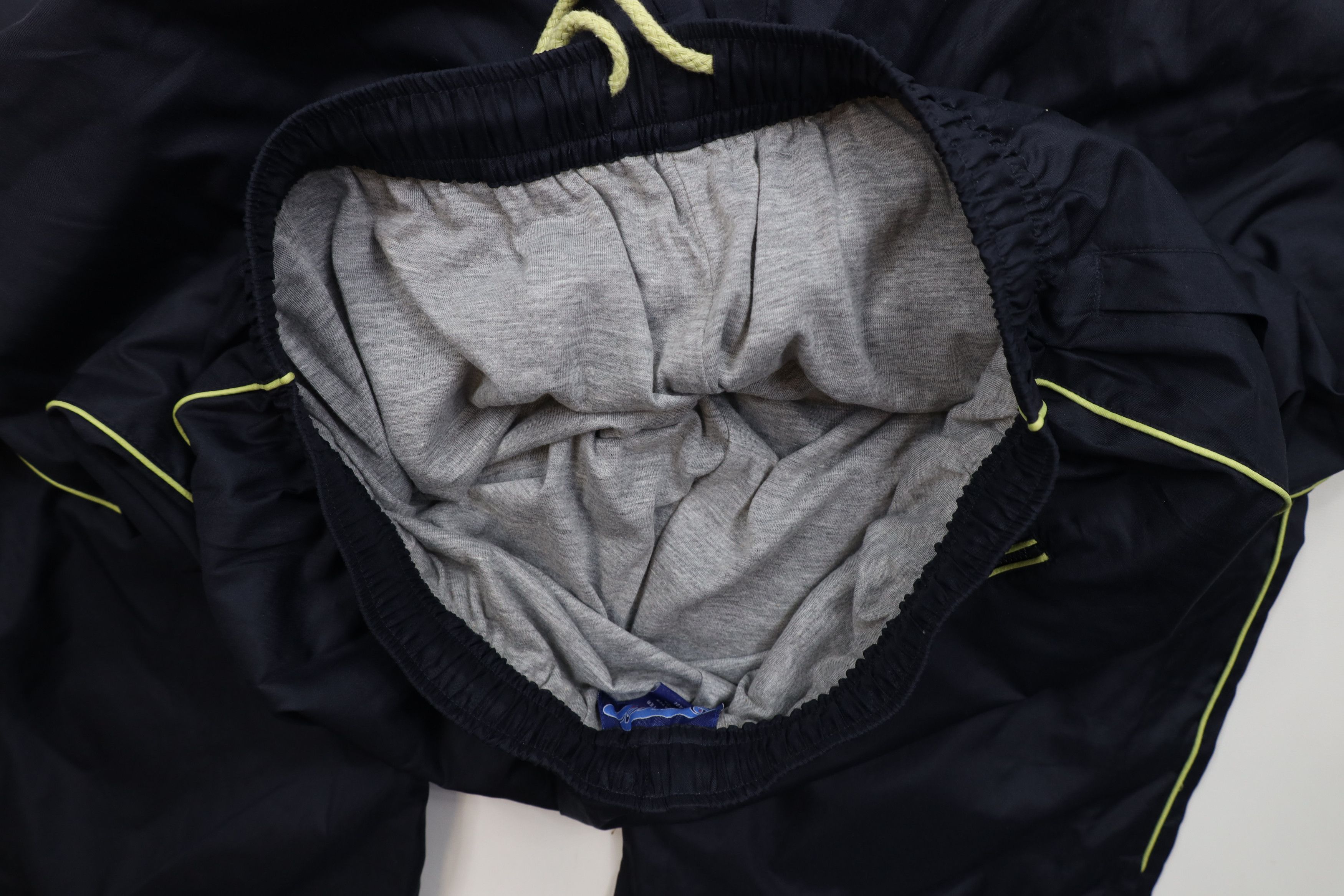 Vintage Vintage 90s Y2K Streetwear Wide Leg Windbreaker Pants Blue Size US 38 / EU 54 - 8 Thumbnail