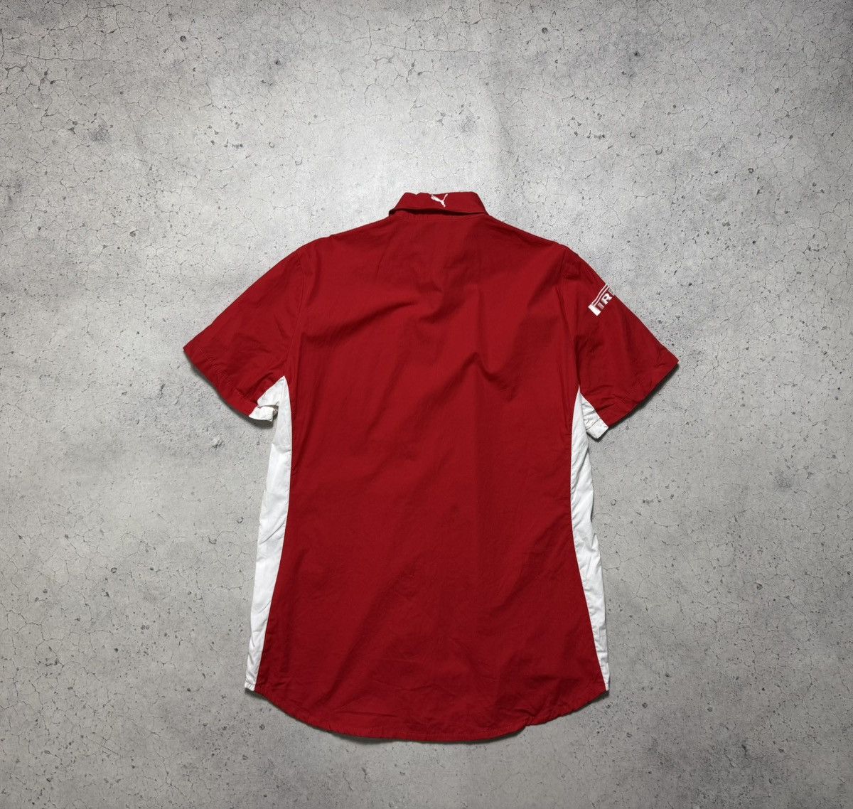 Puma Puma Ferrari Racing Vintage Button Up Shirt Size L Red Size US L / EU 52-54 / 3 - 11 Thumbnail