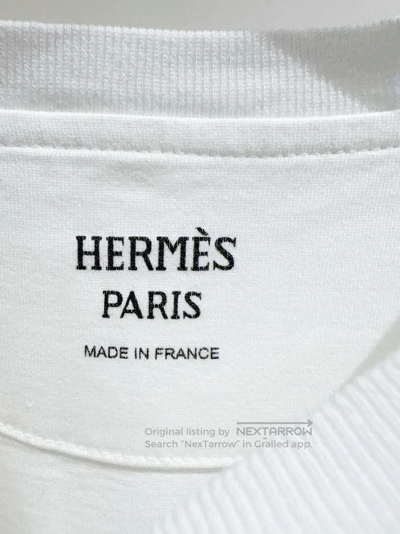 Hermes Hermes Short Sleeve Size XXS / US 00 / IT 34 - 2 Thumbnail