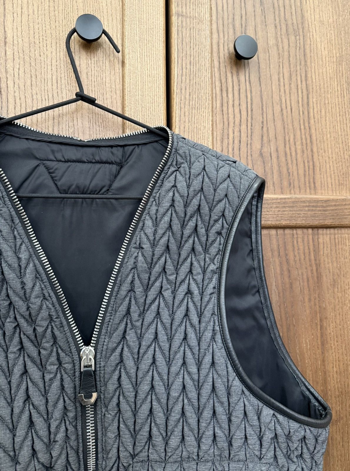 Philipp Plein Philipp Plein Archive Gray Nylon Vest Size US M / EU 48-50 / 2 - 4 Thumbnail