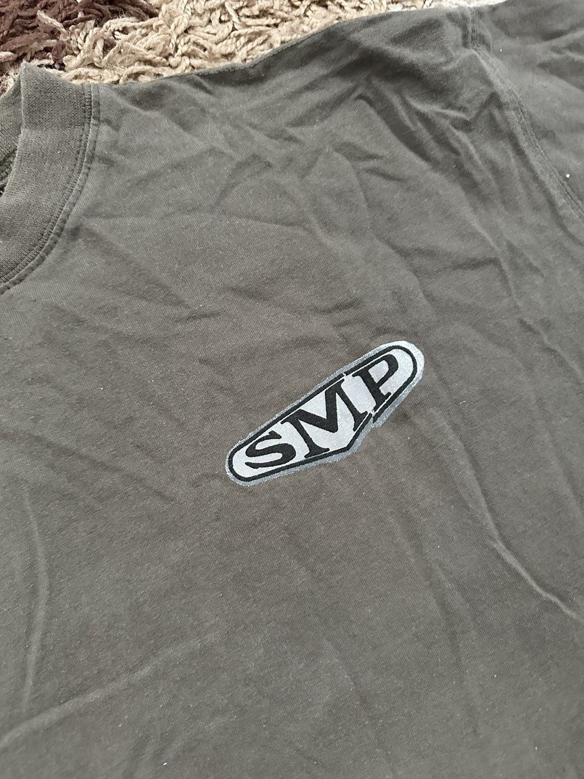 Vintage 🔥VINTAGE SMP MADE IN USA SKATEBOARD T-SHIRT🔥 Size US L / EU 52-54 / 3 - 4 Thumbnail