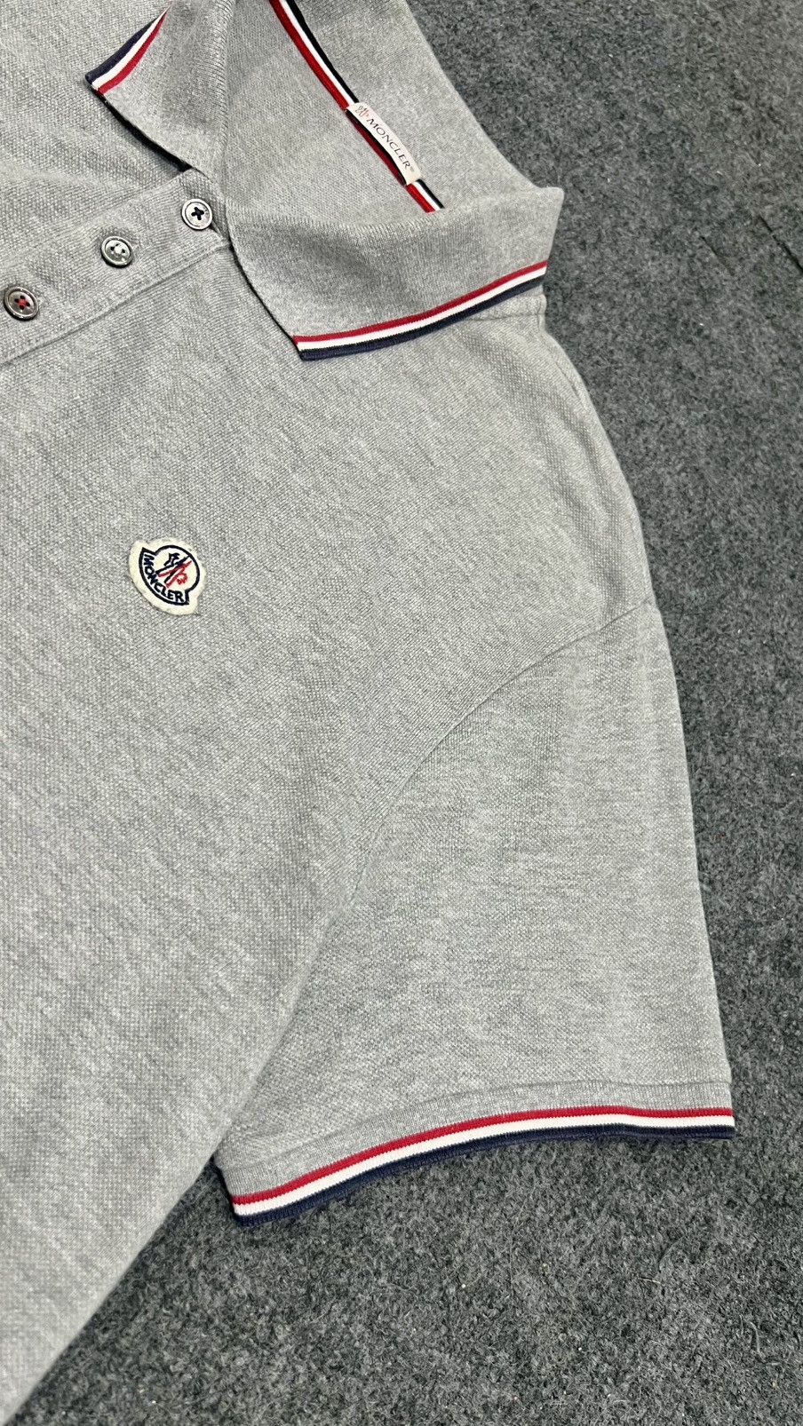 Moncler Maglia polo manica moncler poloshirt Size US M / EU 48-50 / 2 - 7 Thumbnail