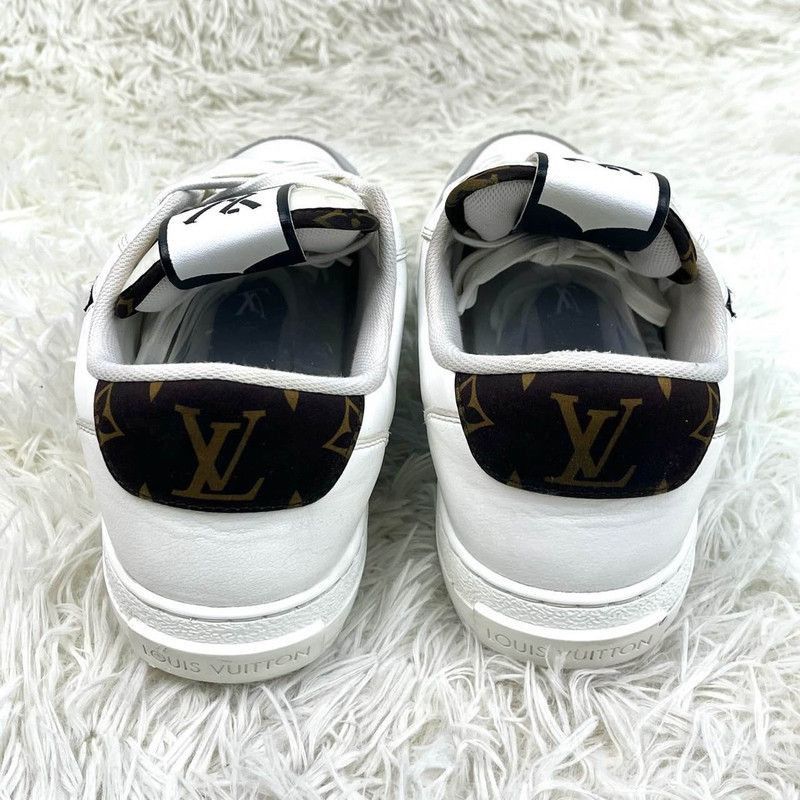 Louis Vuitton Louis Vuitton Charlie Leather Low-Top Sneakers - Size US 9 / EU 42 - 3 Thumbnail