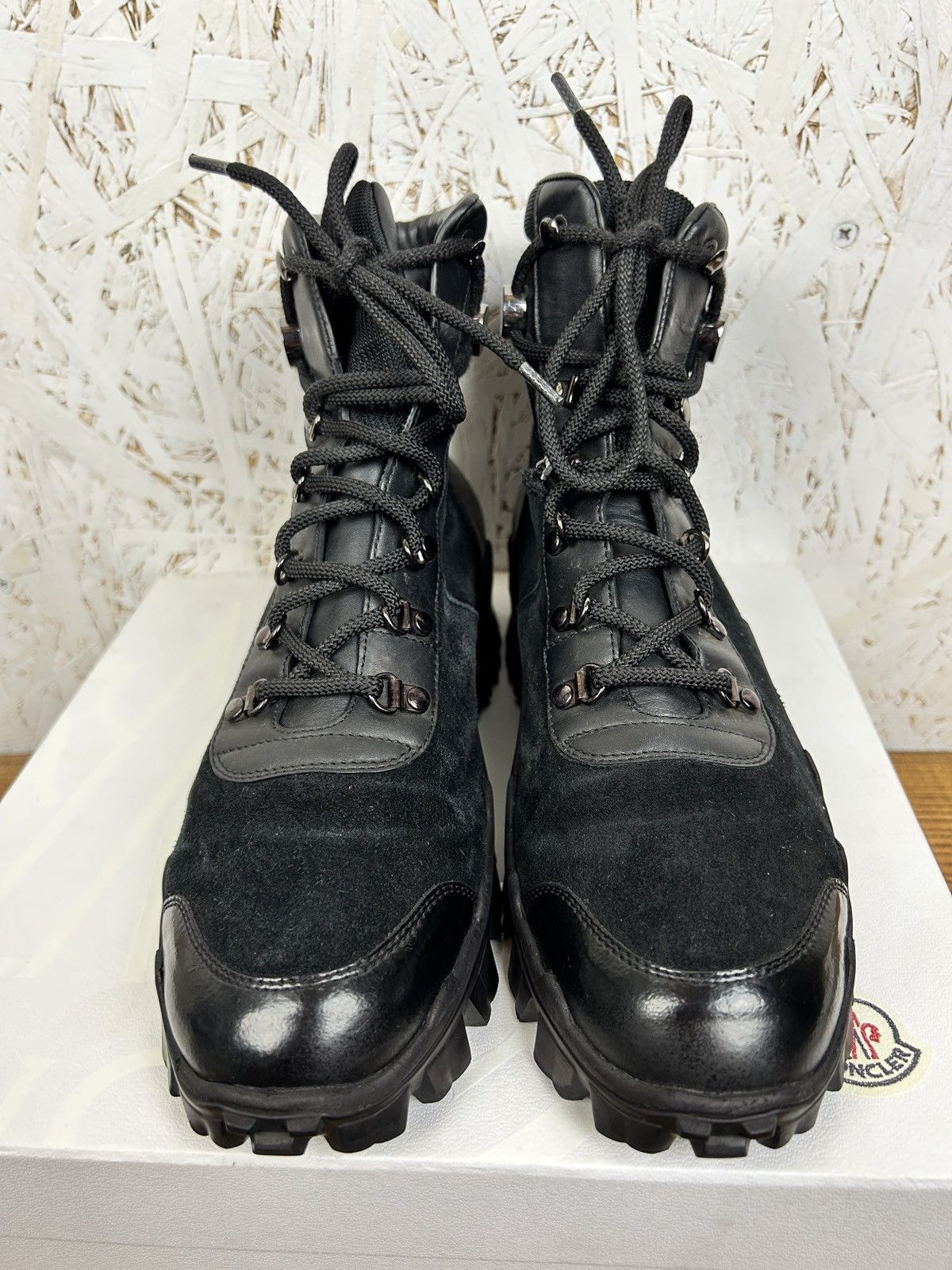 Moncler Moncler Helis Ankle Hiking Boots Black Size 40 Size US 10 / IT 40 - 11 Thumbnail