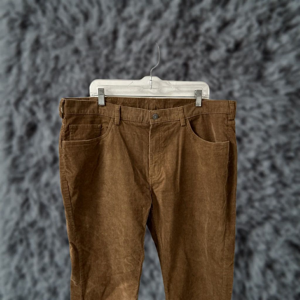 Brooks Brothers Brooks Brothers Mens 40x32 Brown Stretch Straight Leg 5 Pocket Corduroy Pants Size US 40 / EU 56 - 1 Thumbnail