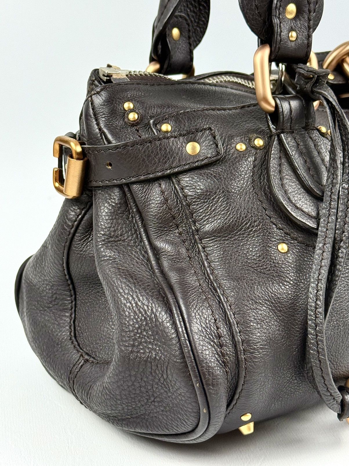 Chloe Chloe - Phoebe Philo - 2005 - Dark Chocolate - Paddington Size ONE SIZE - 3 Thumbnail