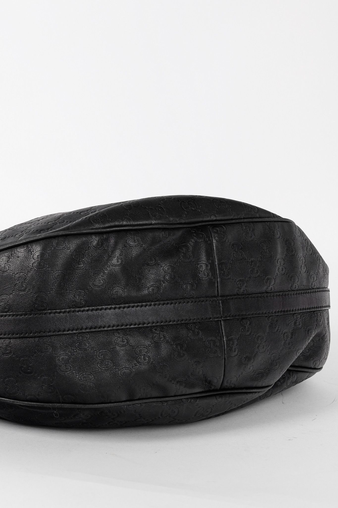 Gucci Gucci GG Twins Black Guccissima Leather Large Hobo Size ONE SIZE - 5 Thumbnail