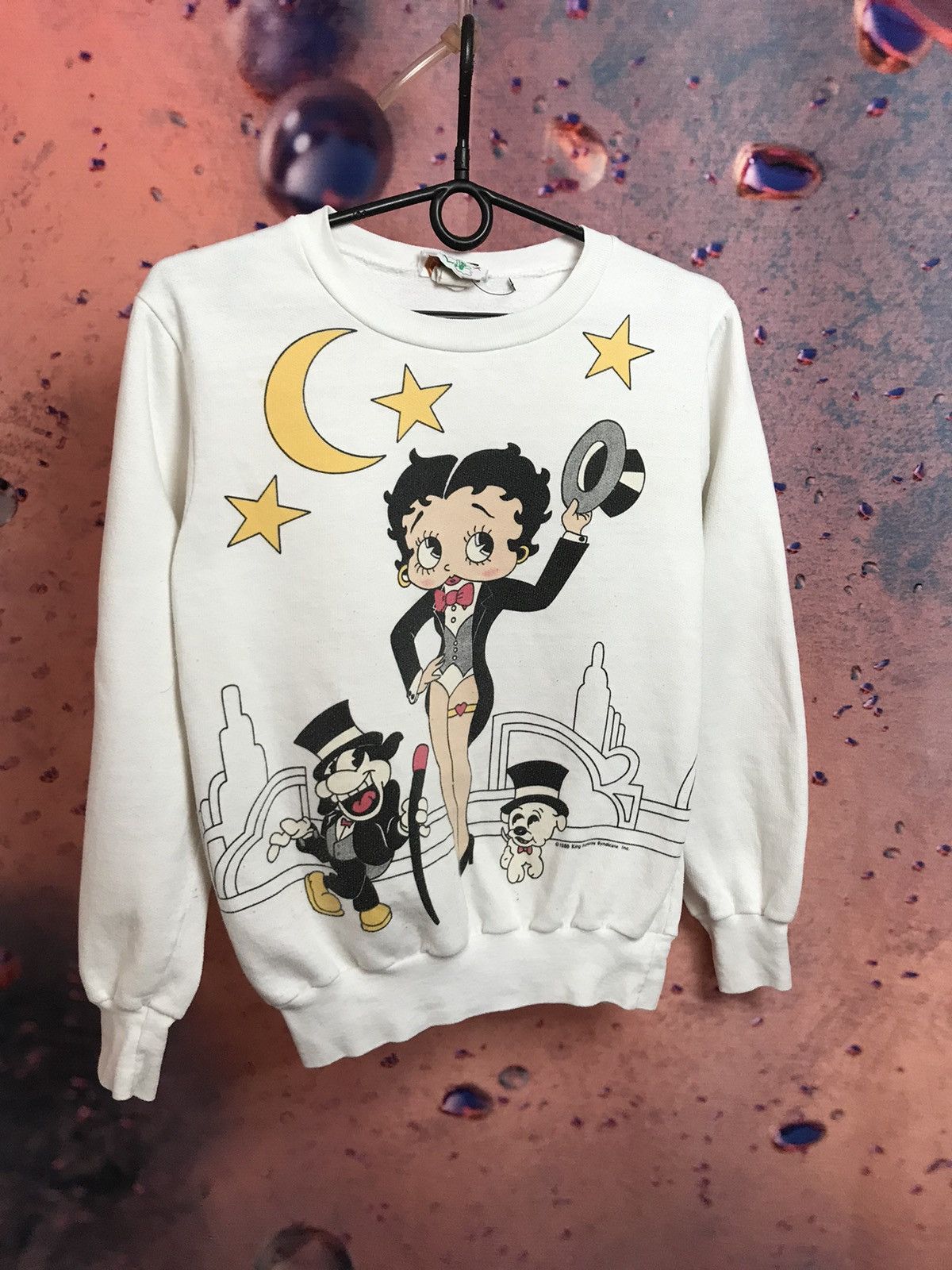 Cartoon Network × Japanese Brand × Vintage Betty Boop 90s vintage 1986 sweatshirt Size US XS / EU 42 / 0 - 2 Thumbnail