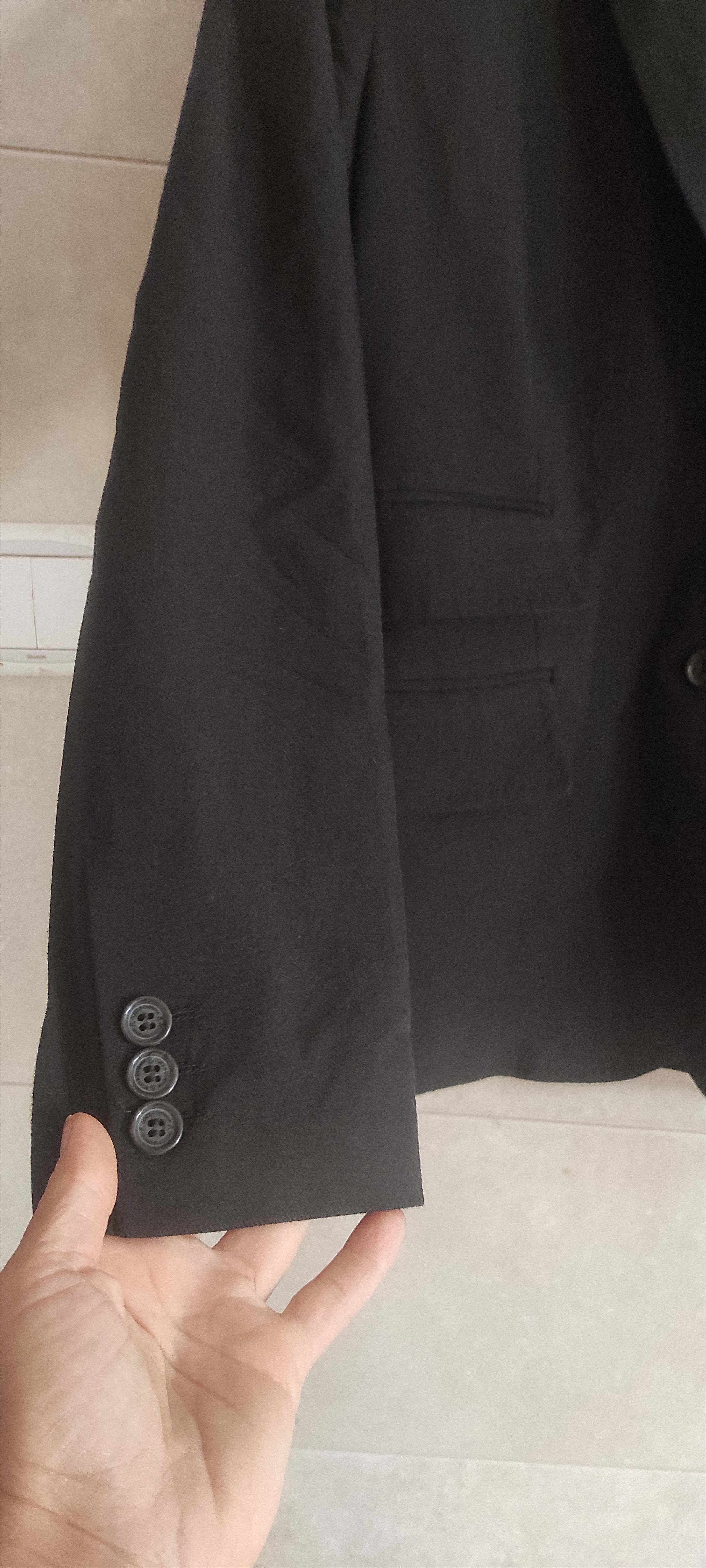 Dolce & Gabbana Dolce & gabbana black jacket Front Button Blazer Sz S/M Size S / US 4 / IT 40 - 19 Thumbnail