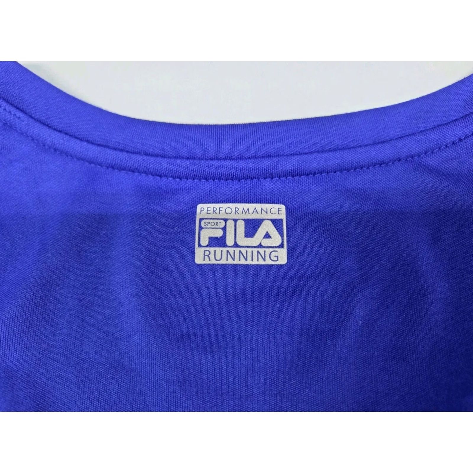 Fila Fila Womens Performance Sport Running V Neck Blue Tank Top M NWT Size M / US 6-8 / IT 42-44 - 7 Thumbnail