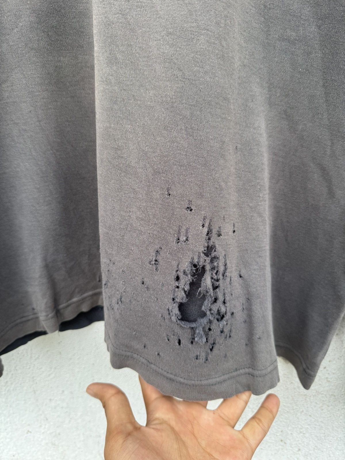 Vintage Distressed Sun Faded Japanese Tattoos LS Tees Size US L / EU 52-54 / 3 - 7 Thumbnail