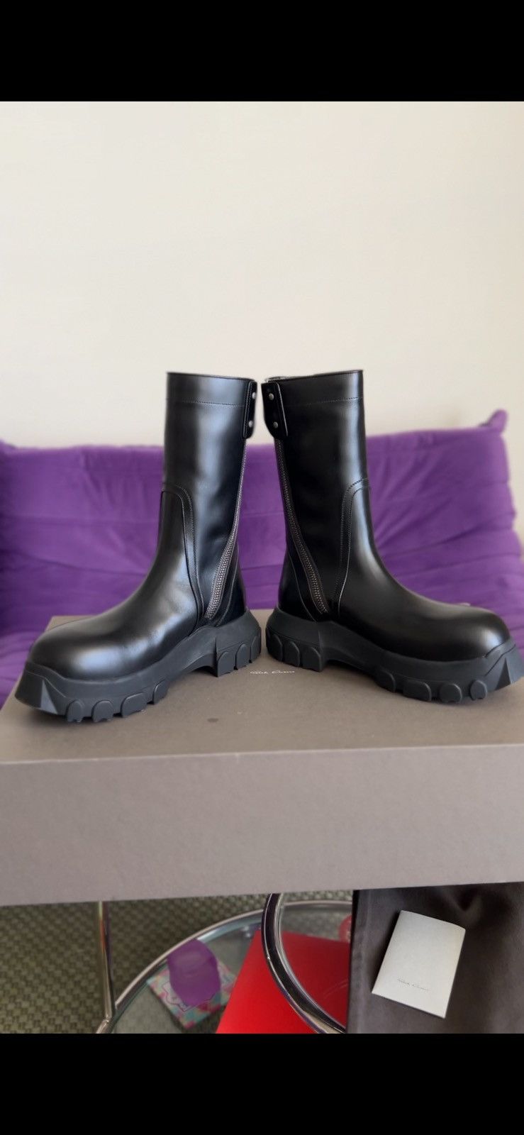 Rick Owens Rick Owens Creeper Platform Boots Size US 7 / EU 40 - 5 Thumbnail