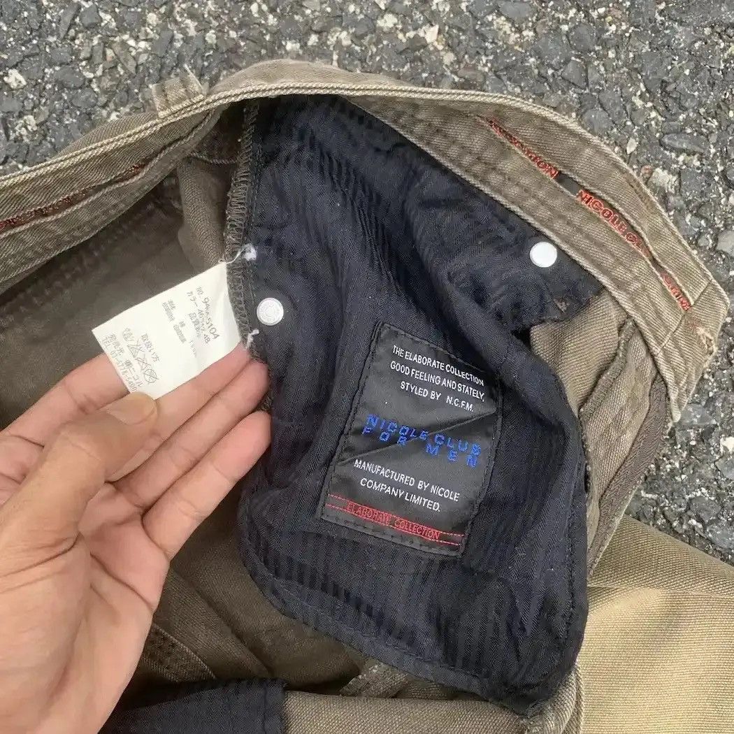 Matsuda SICKS💥FLARE/BOOTCUT DISTRESSED NICOLE JAPAN VERY RARE PANTS Size US 33 - 9 Thumbnail