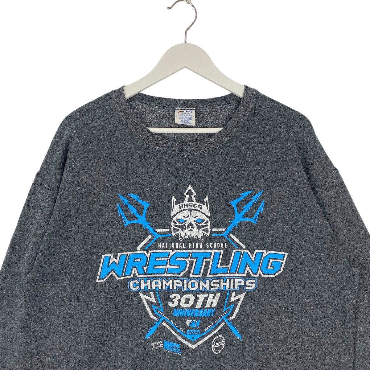 Other Vintage Champion Wrestling National High School Dark Grey Size US M / EU 48-50 / 2 - 4 Thumbnail
