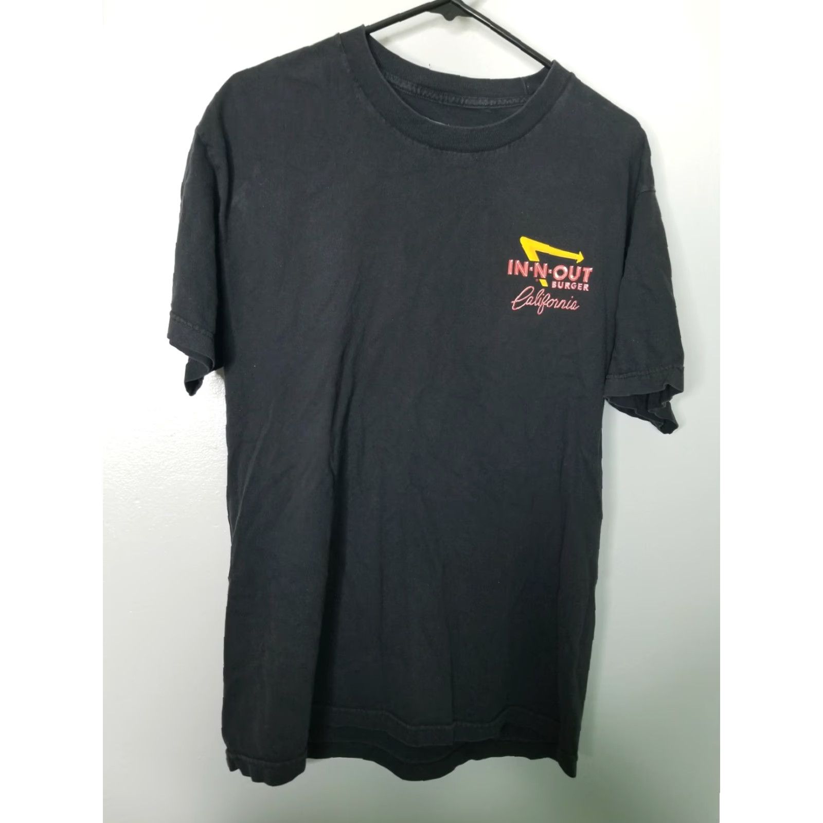 Doublet VINTAGE In-N-Out Burger T-Shirt Mens L Cars California Double-Sided Graphic Tee Black 100% Cotton Crew Neck Short Sleeve Black Size US L / EU 52-54 / 3 - 2 Thumbnail