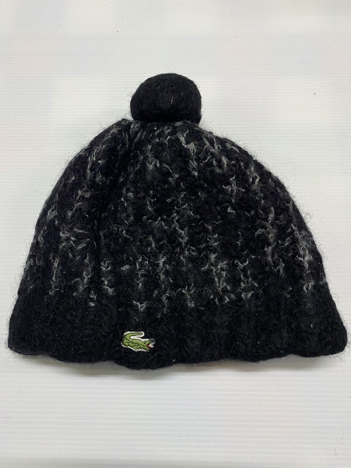 Lacoste × Vintage Lacoste Small Logo Embroidery Wool Snowcap/Hat Beanie Size ONE SIZE - 1 Thumbnail