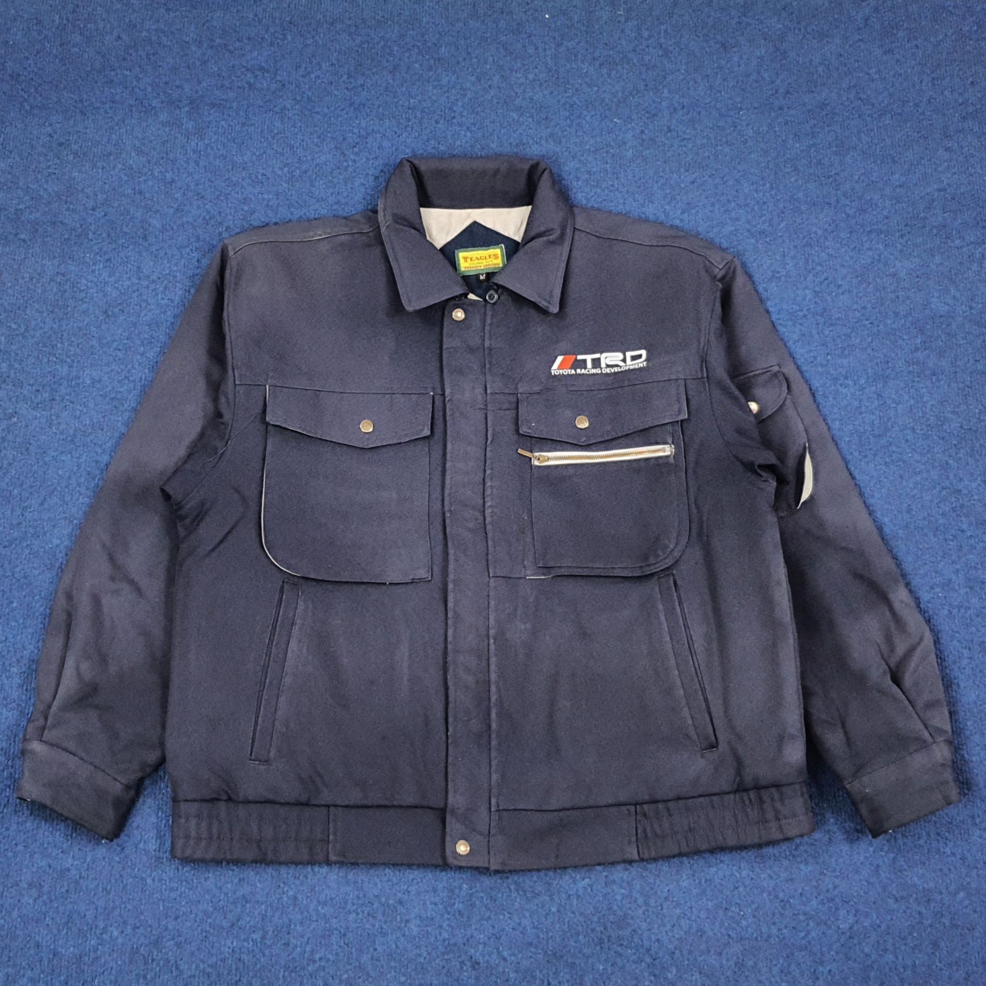 Other Vintage TRD Toyota Japan Motorsports Jacket C238N19 Size US L / EU 52-54 / 3 - 3 Thumbnail