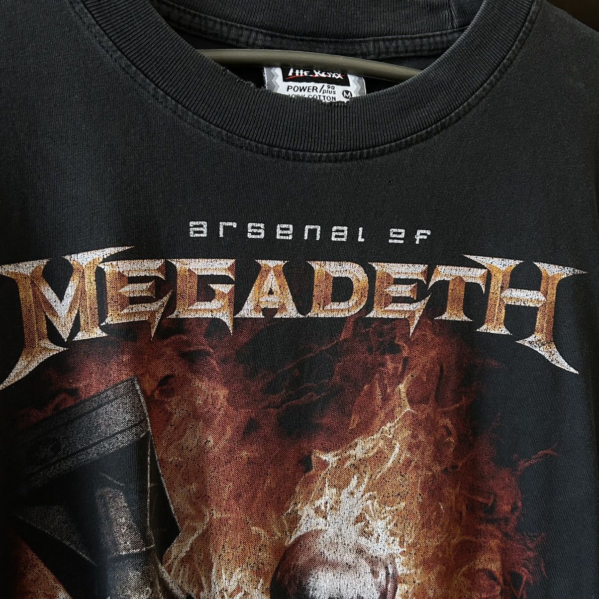 Band Tees Vintage Megadeath Big Graphic Logo 1990’s the rock band tee Size US M / EU 48-50 / 2 - 3 Thumbnail
