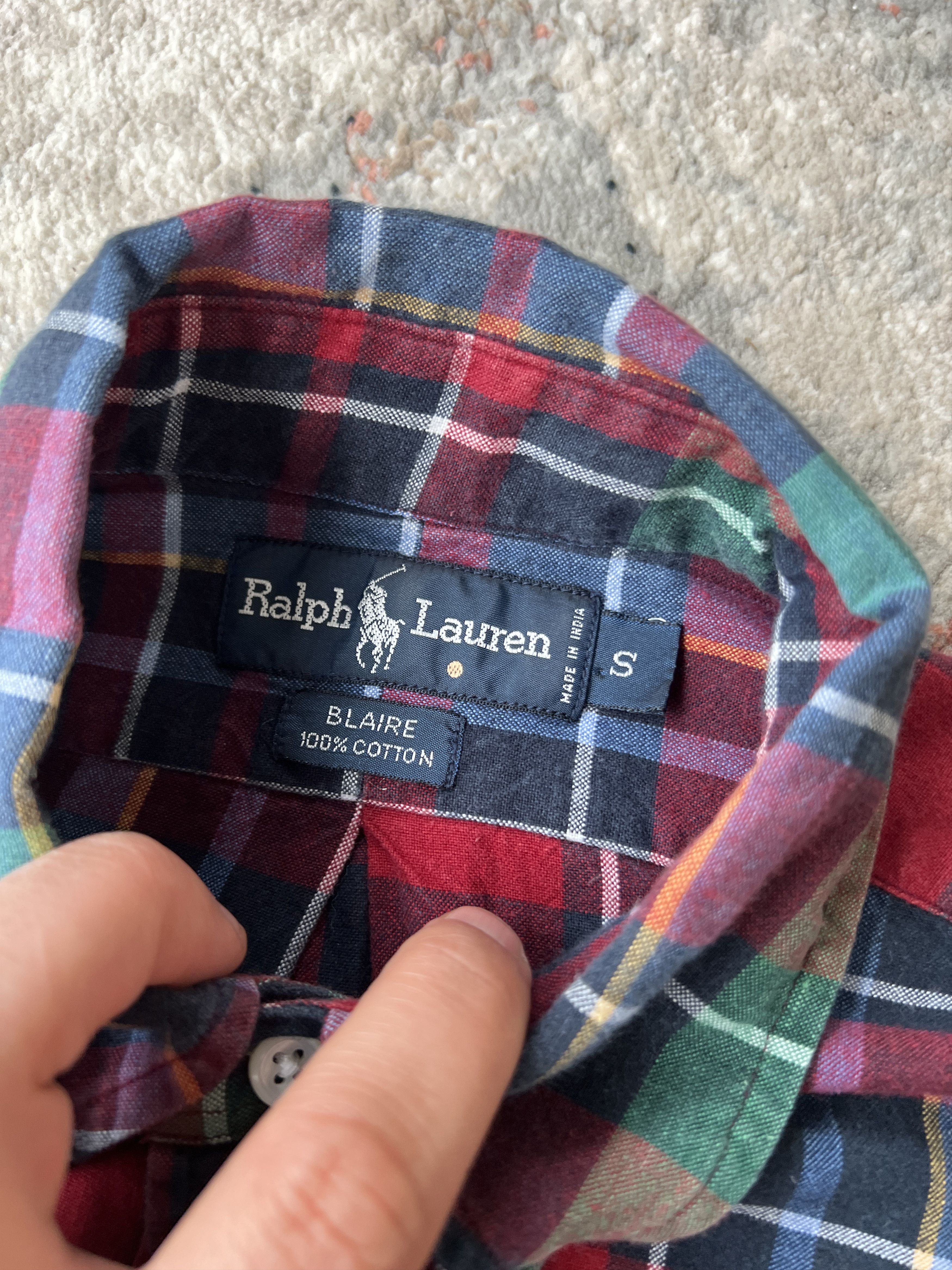 Polo Ralph Lauren × Ralph Lauren × Vintage Polo Ralph Lauren Vintage Shirt Size US S / EU 44-46 / 1 - 3 Thumbnail