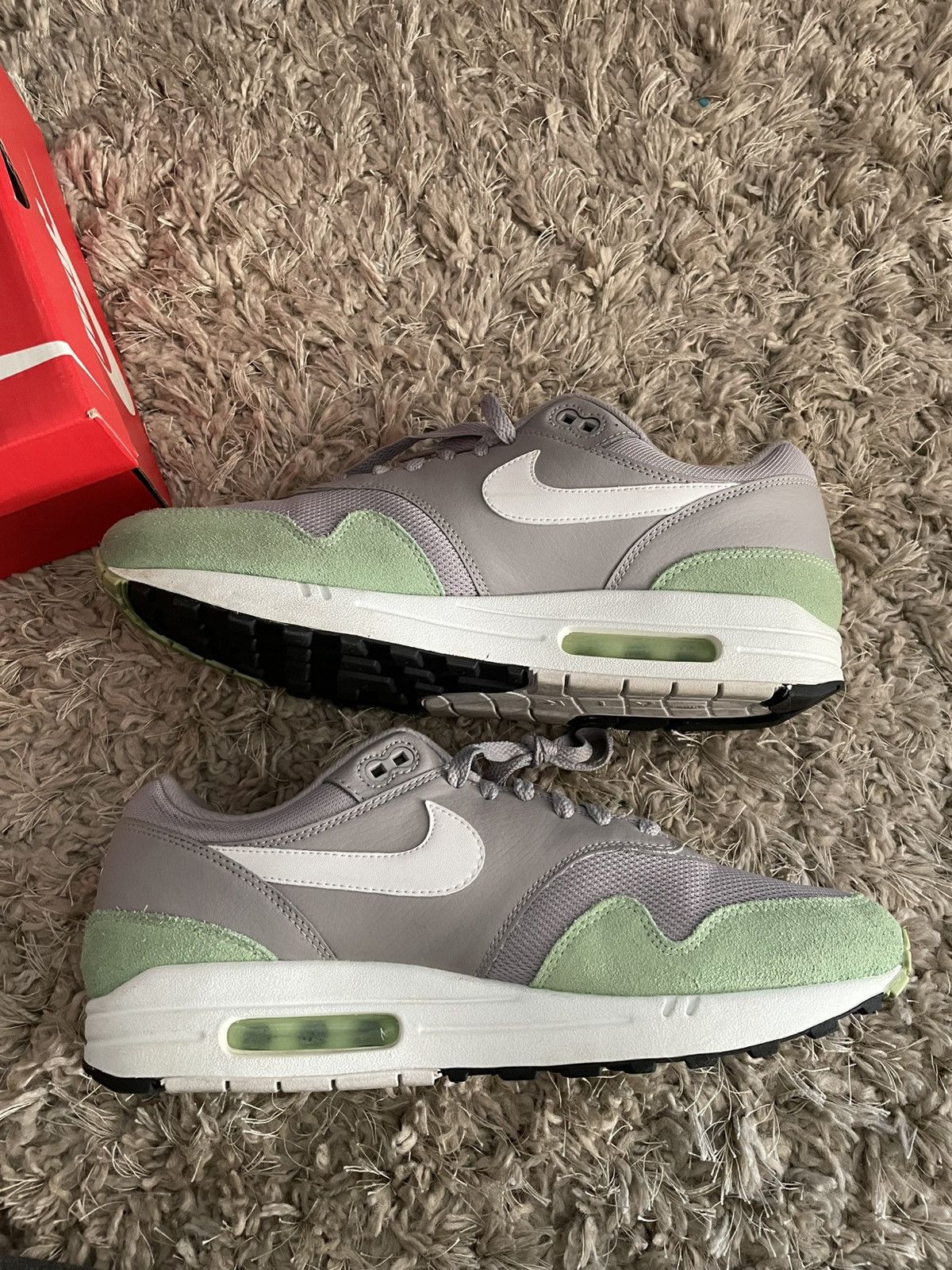 Nike Nike Air Max 1 Atmosphere Grey Fresh Mint Size US 11 / EU 44 - 3 Thumbnail