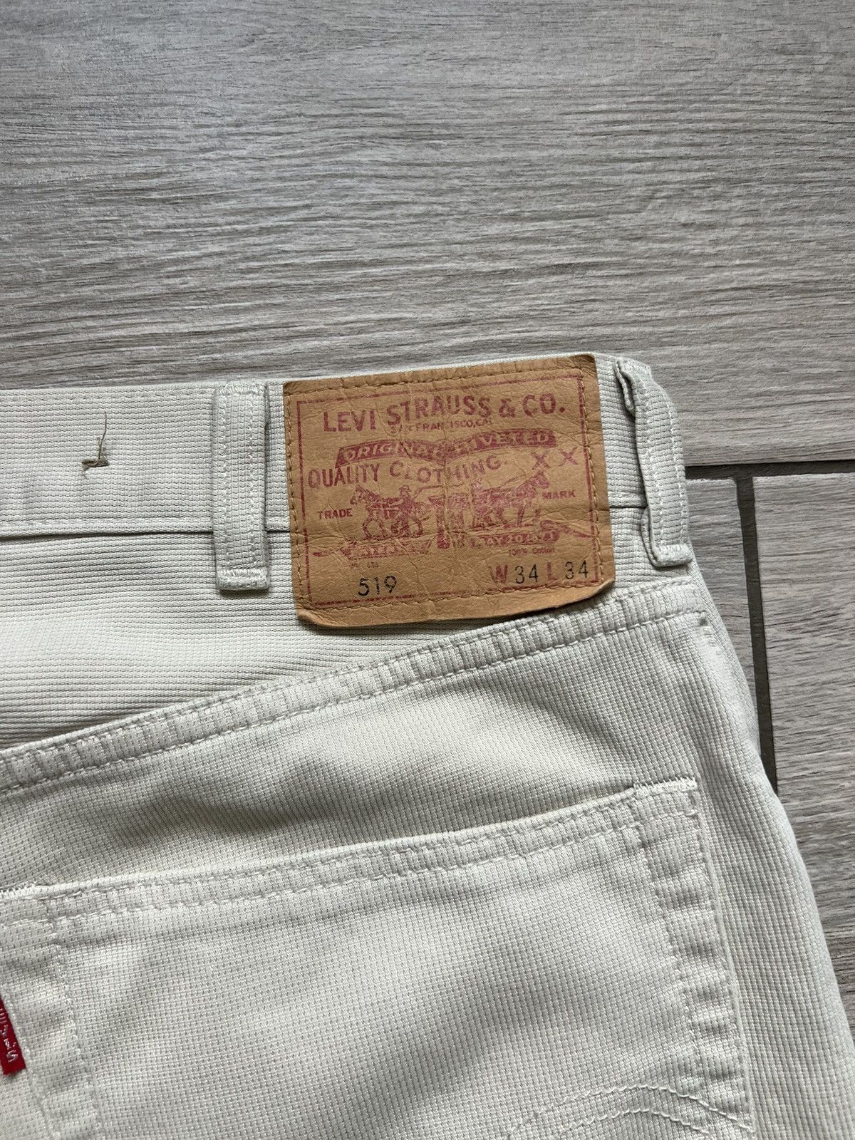 Levi's LEVIS 519 Pants 70s BIG E Work Carpenter Painter Size US 32 / EU 48 - 23 Thumbnail