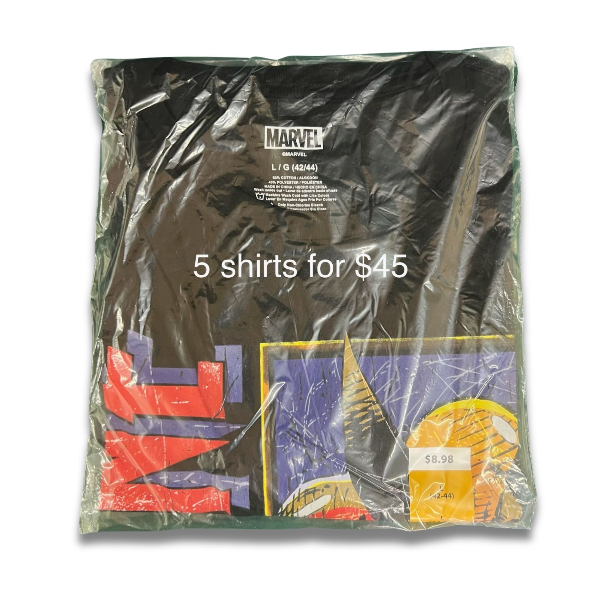 Other CITY AFLAME MARVEL Graphic Tee Collection Large Charcoal Mul Size US L / EU 52-54 / 3 - 1 Thumbnail