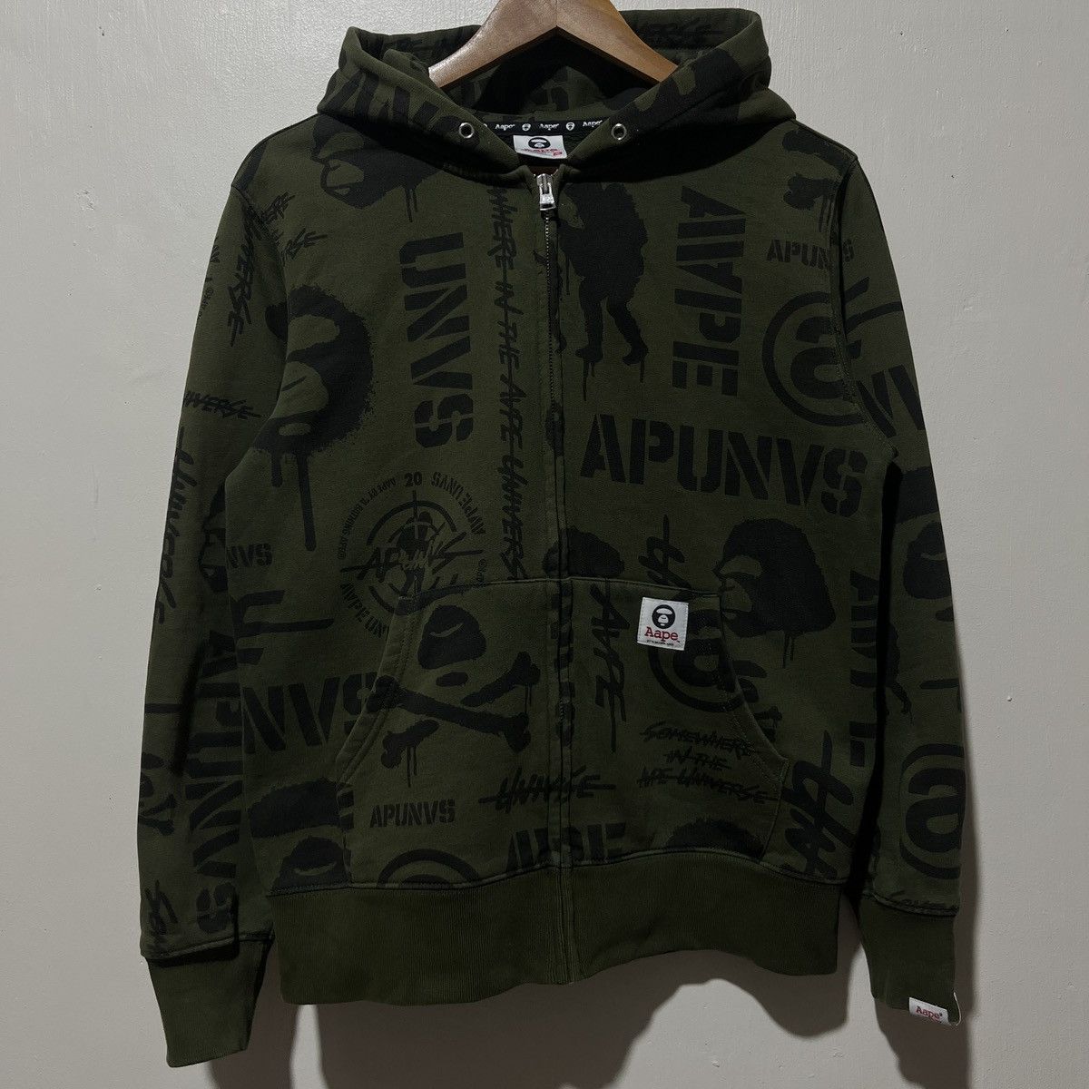 Aape By A Bathing Ape Zip-up Hoodie