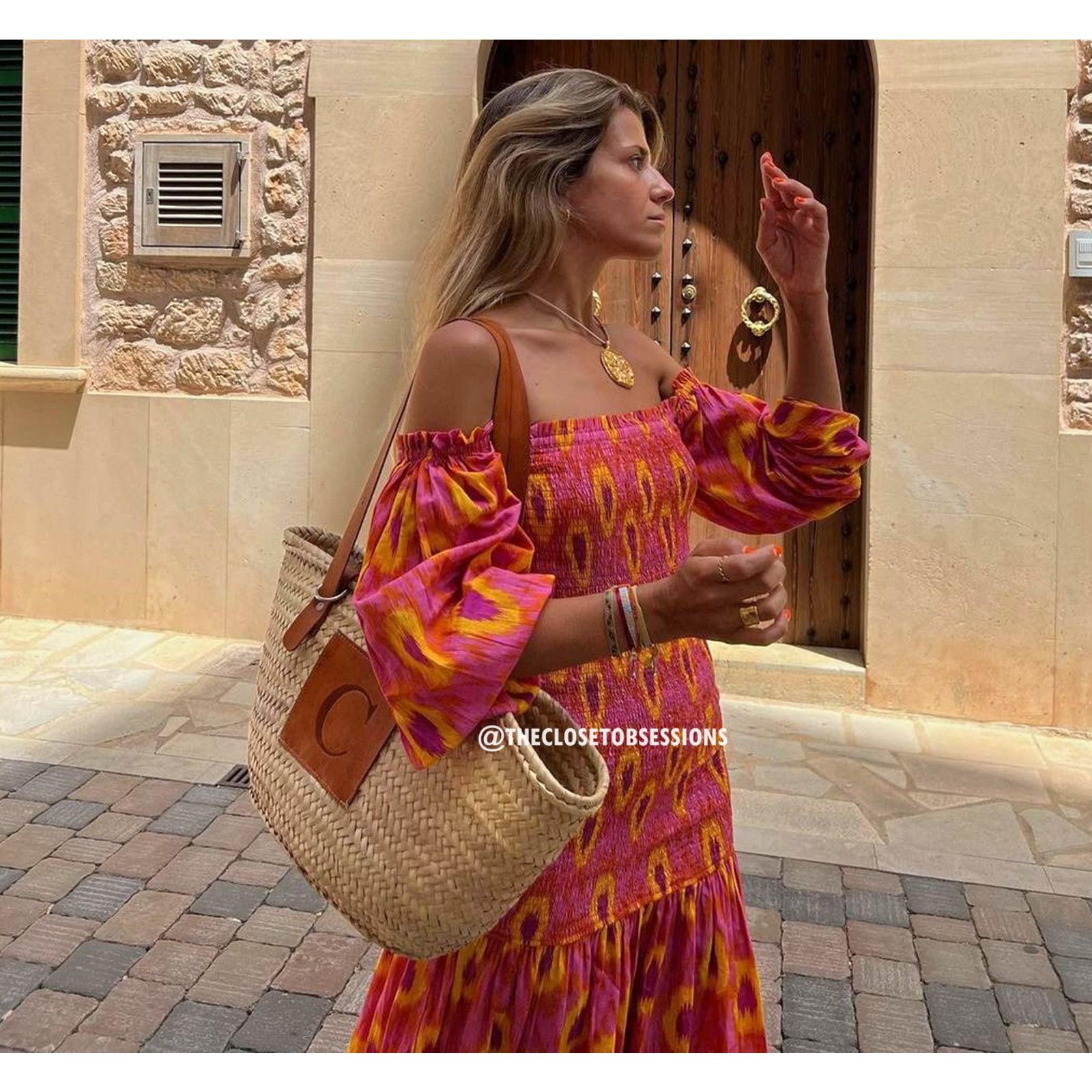 Zara ZARA BLOGGER FAVE!!! Long Dress with Balloon Sleeves NWT Size M / US 6-8 / IT 42-44 - 15 Thumbnail