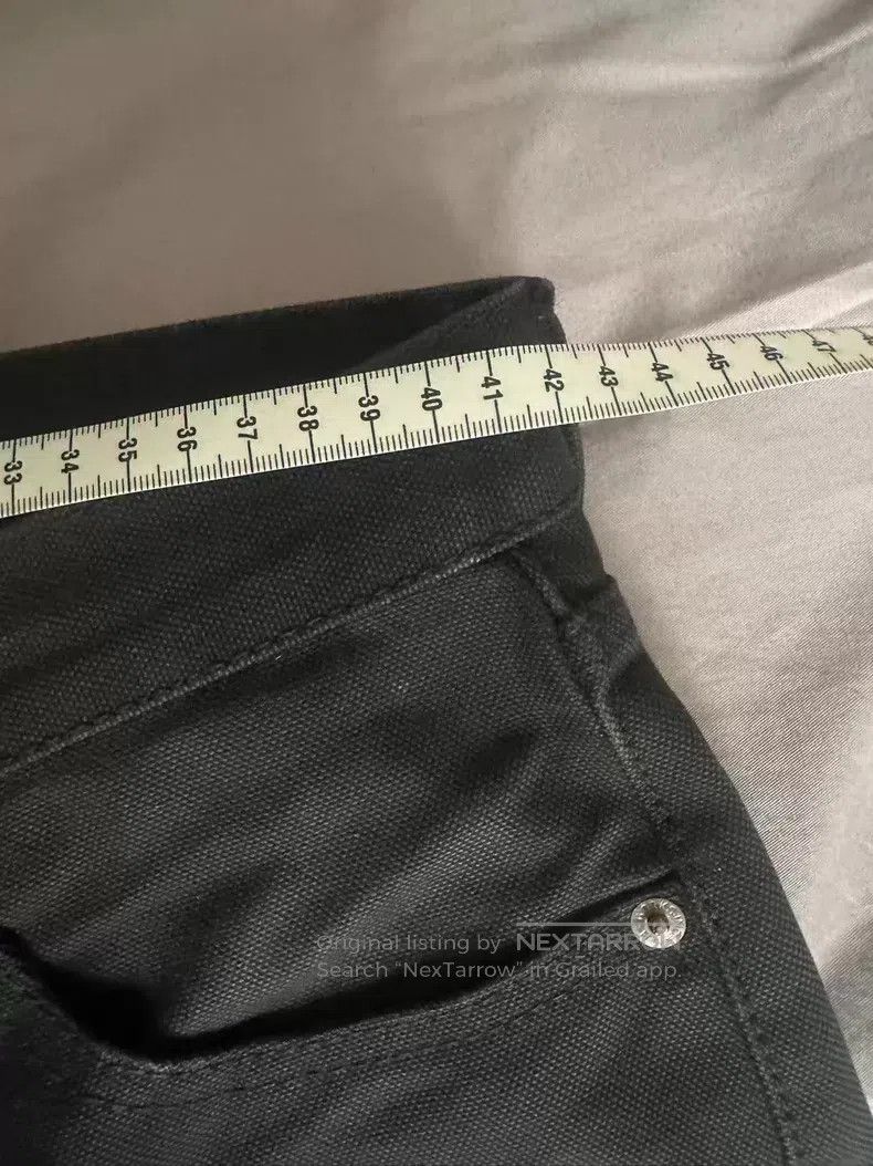 Iron Heart Iron Heart Jeans, black heavy canvas Size US 32 / EU 48 - 5 Thumbnail