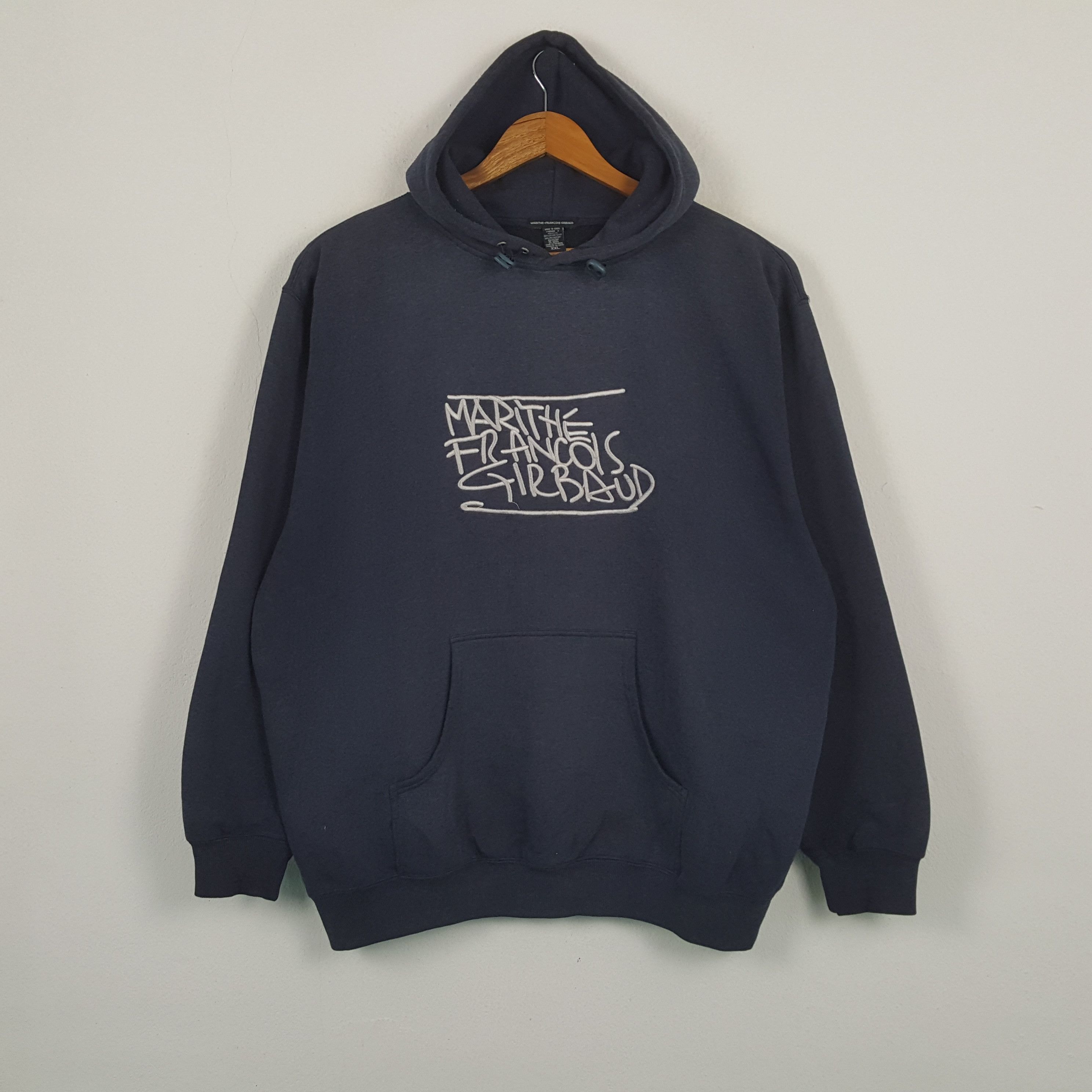 Marithe + Francois Girbaud Vintage Marithe Francois Girbaud Fashion Brand Hoodie RR17 Size US XXL / EU 58 / 5 - 1 Thumbnail