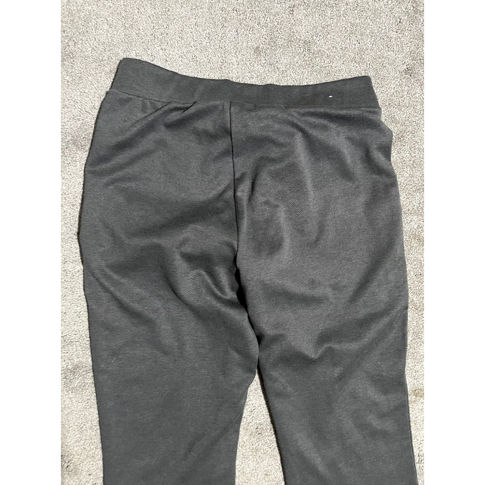 Gap Gap Pants Bootcut Women's Gray Mid-Rise Pull-On Stretch 28.5" Inseam M Size SZ Regular Inseam 28.5 in Size 32" / US 10 / IT 46 - 4 Thumbnail