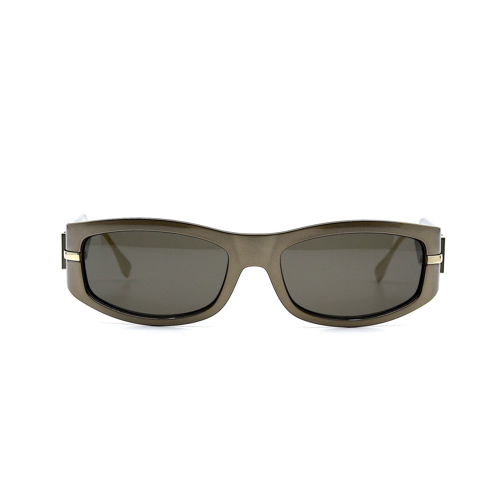 Fendi NEW FENDI FE40120I 45E SHINY BROWN AUTHENTIC SUNGLASSES Size ONE SIZE - 3 Thumbnail