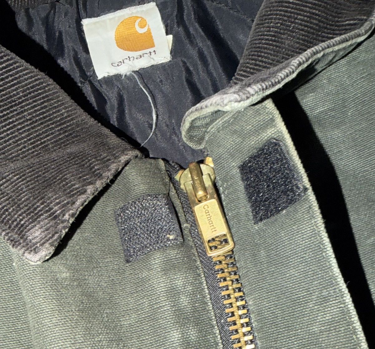 Carhartt Vintage Carhartt Detroit Jacket (J22 MOS) Size US XL / EU 56 / 4 - 4 Thumbnail