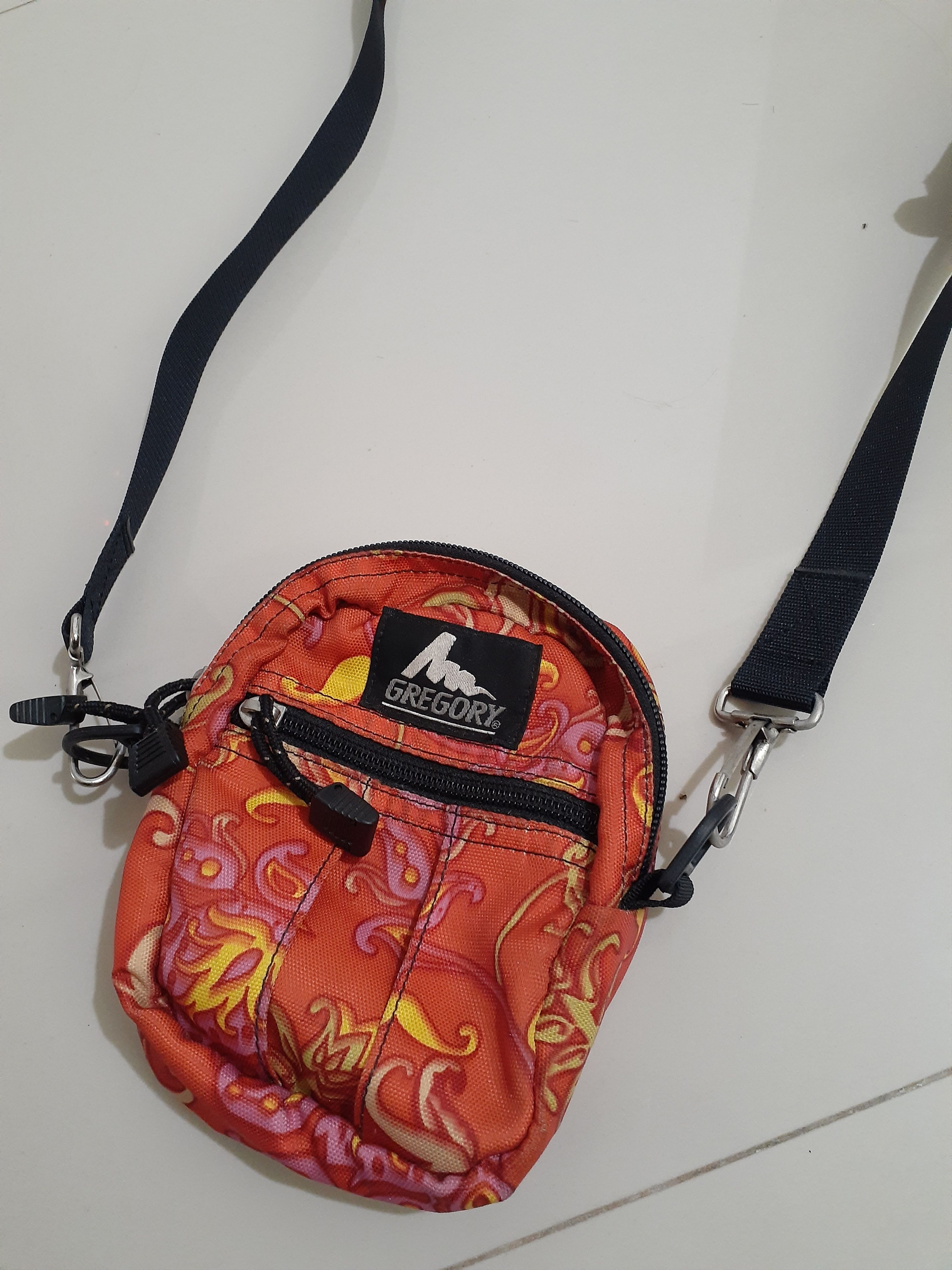 Gregory Gregory Orange Paisley Mini Sling Bag Size ONE SIZE - 2 Thumbnail