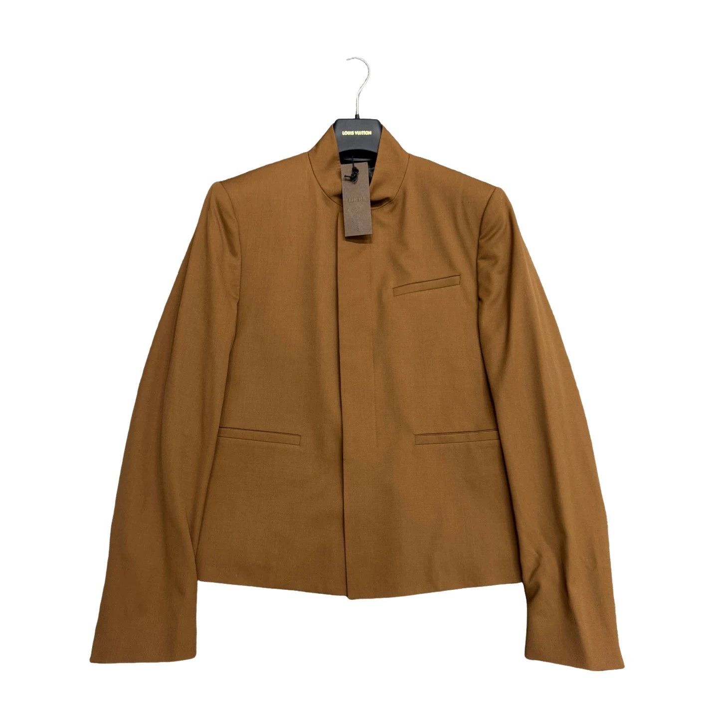 Dior Dior Brown Wool Tailoring Jacket 38R Size 38R - 1 Thumbnail