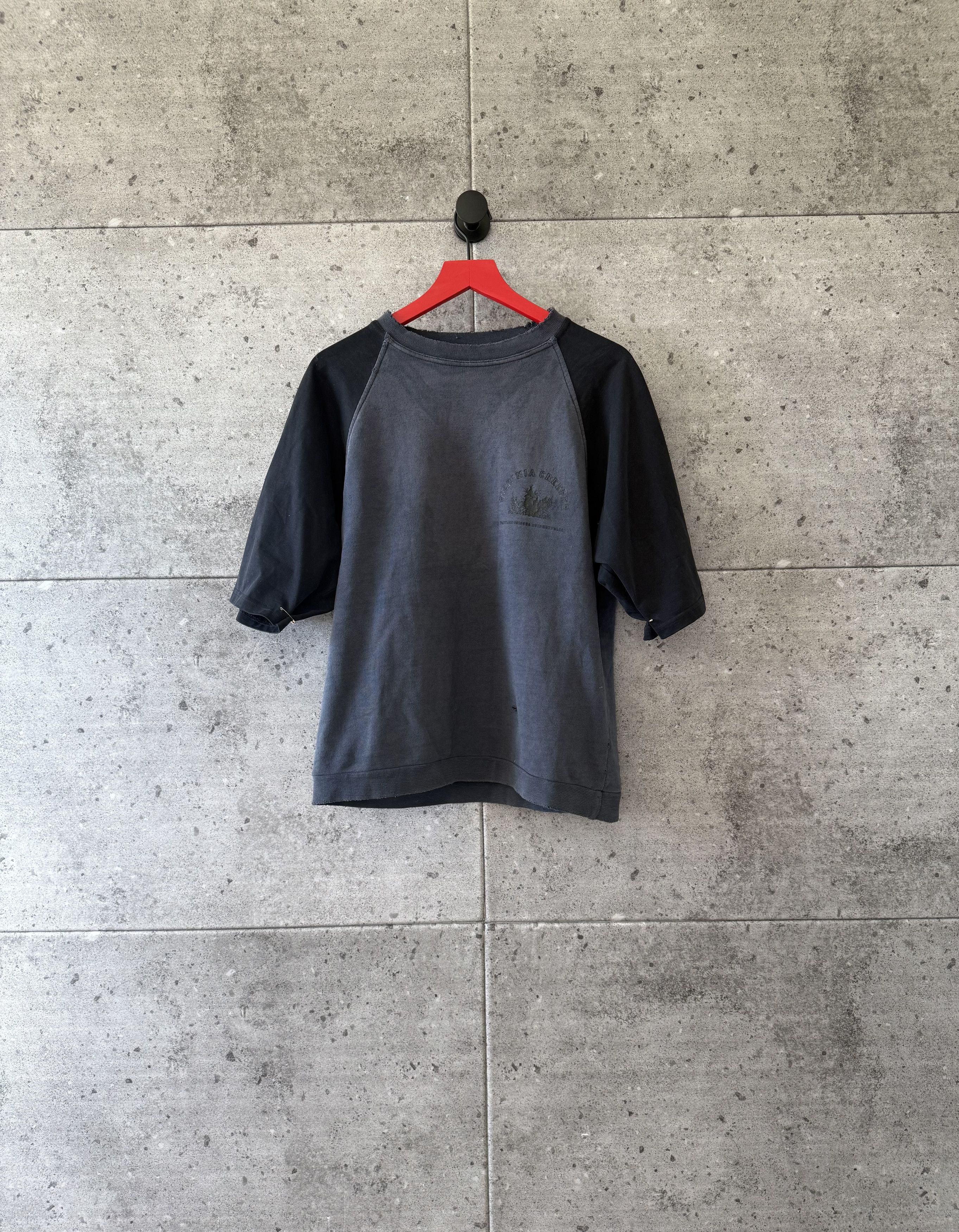 Raf Simons Raf Simons og Virginia creeper thrashed raglan t shirt Size US M / EU 48-50 / 2 - 2 Thumbnail