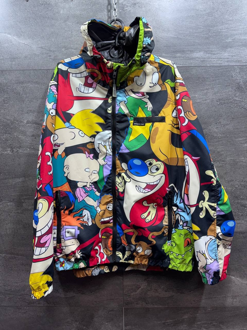 Members Only Members Only x Nickelodeon Cartoon Windbreaker Jacket Men’s Size US XL / EU 56 / 4 - 1 Thumbnail