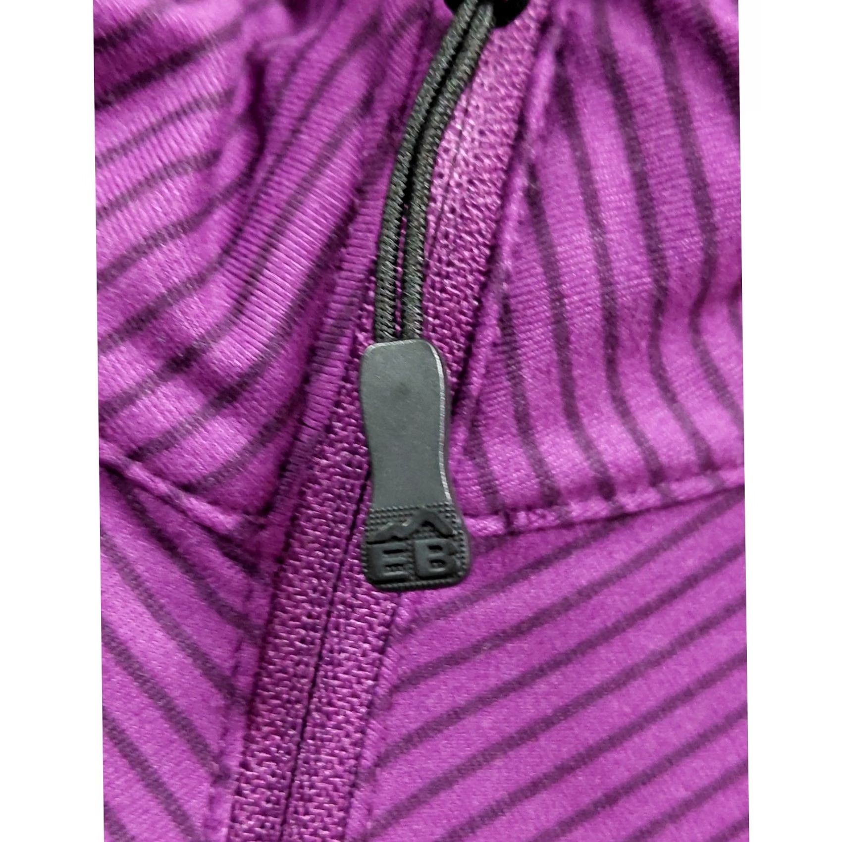 Eddie Bauer Eddie Bauer Purple 1/2 Zip Pullover Top Solid Knit Long Sleeve Women Size S Size S / US 4 / IT 40 - 3 Thumbnail