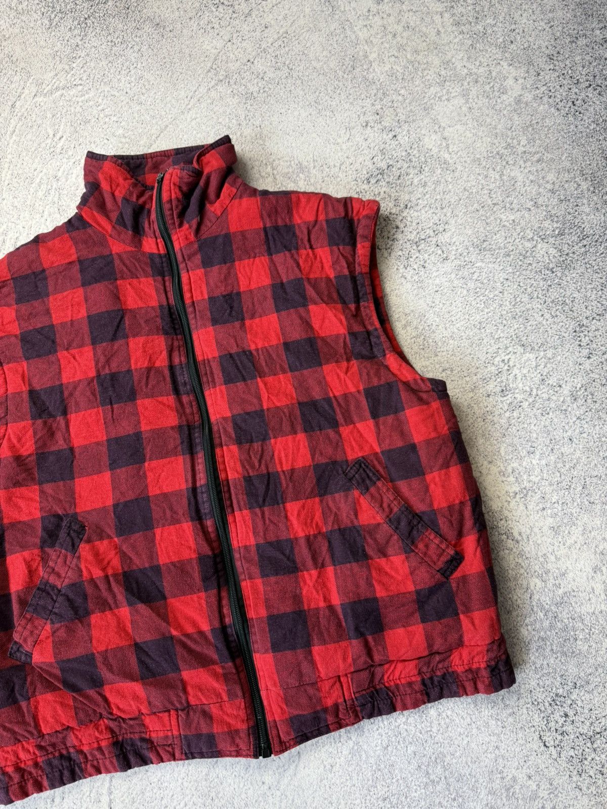 Other Vintage Dickies Plaid Vest RARE size L Size US L / EU 52-54 / 3 - 3 Thumbnail
