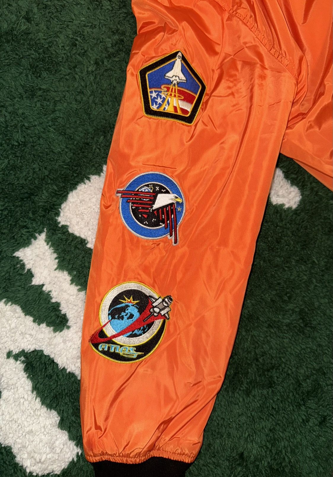 Forever 21 Forever21 Nasa PatchWork Jacket Sz.L Size US L / EU 52-54 / 3 - 6 Thumbnail