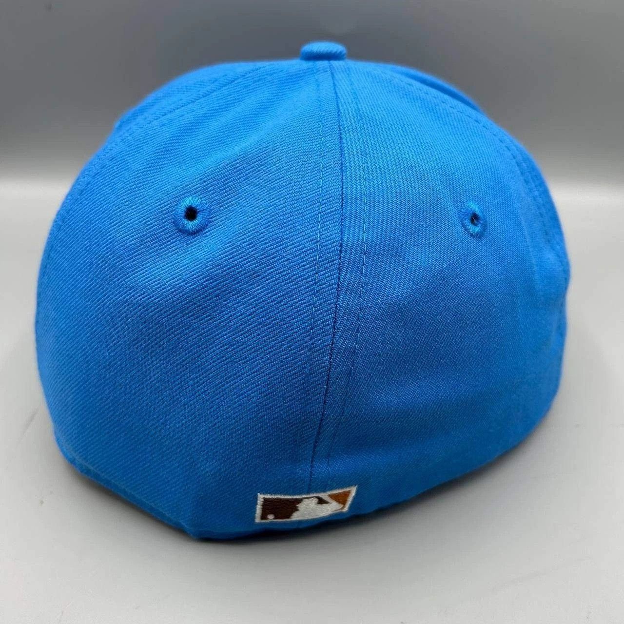 New Era Cincinnati Reds Hat Men 7 3/8 Blue Gray MLB Fitted Cap Size ONE SIZE - 3 Thumbnail